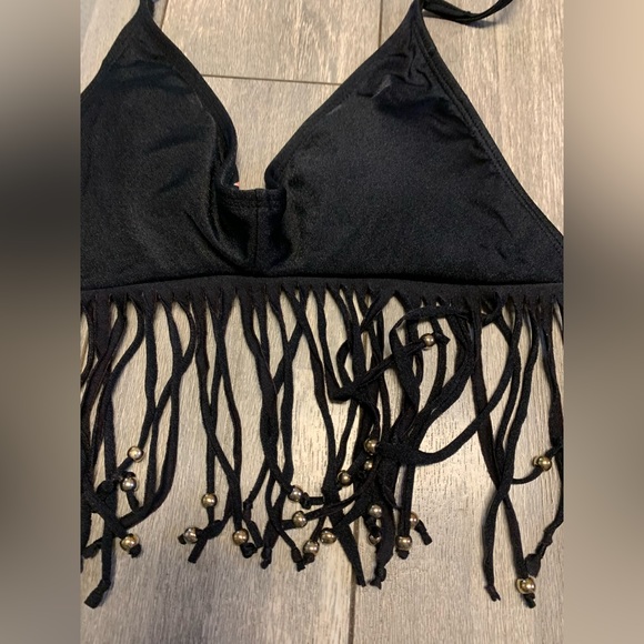 Raisins Tassled Bikini Top - Picture 2 of 5